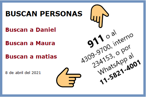 BUSCAN PERSONAS